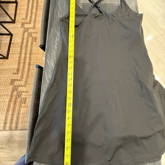 Athletic Dress With Built-in Shorts - Black - Picture 6 of 8